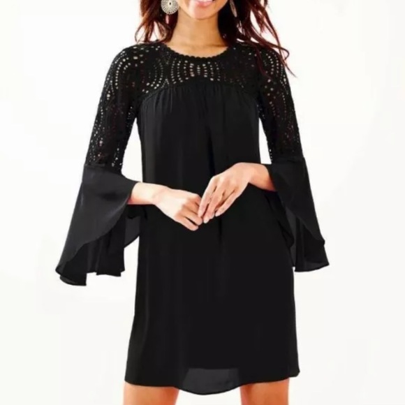 Lilly Pulitzer | Dresses | Lilly Pulitzer Nwt Amenna Dress Onyx Black Sz 2 | Poshmark